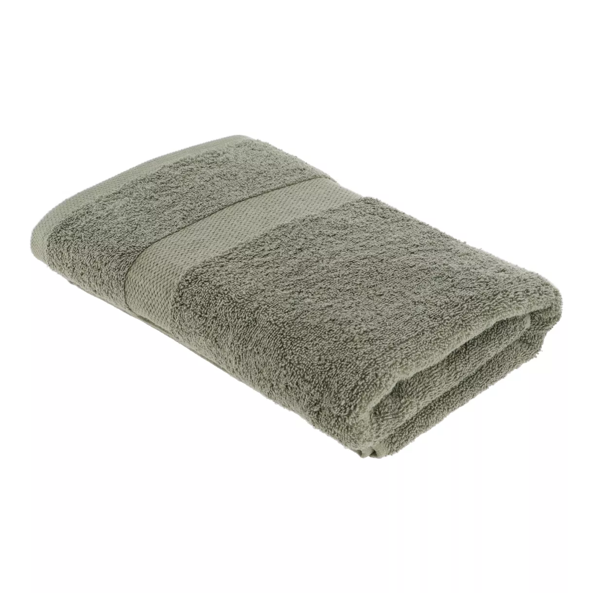 SERVIETTE DE BAIN 70X130 CM 100% COTON - KAKI