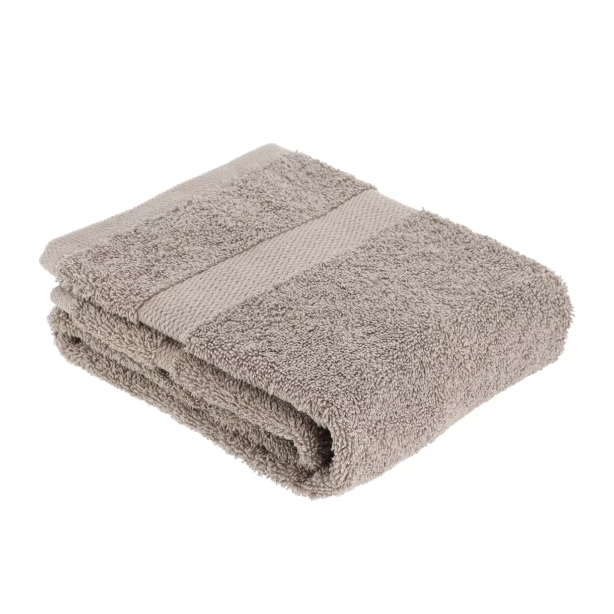 Serviette de bain coton (50 x 90 cm) Timeless Taupe