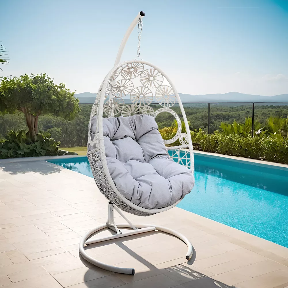 Silla colgante Paros - Blanco 1