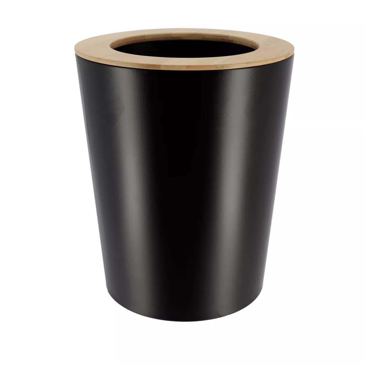 Abfalleimer fürs Badezimmer 5L Purebamboo Schwarz
