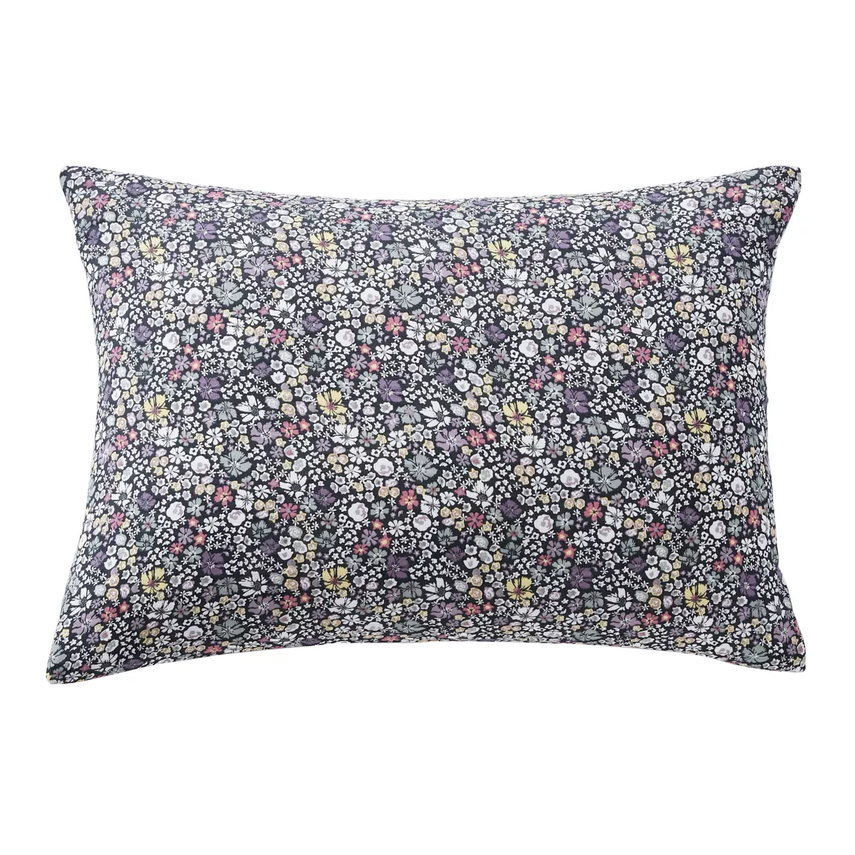 Taie d'oreiller rectangulaire gaze de coton (50 x 70 cm) Elya Violet