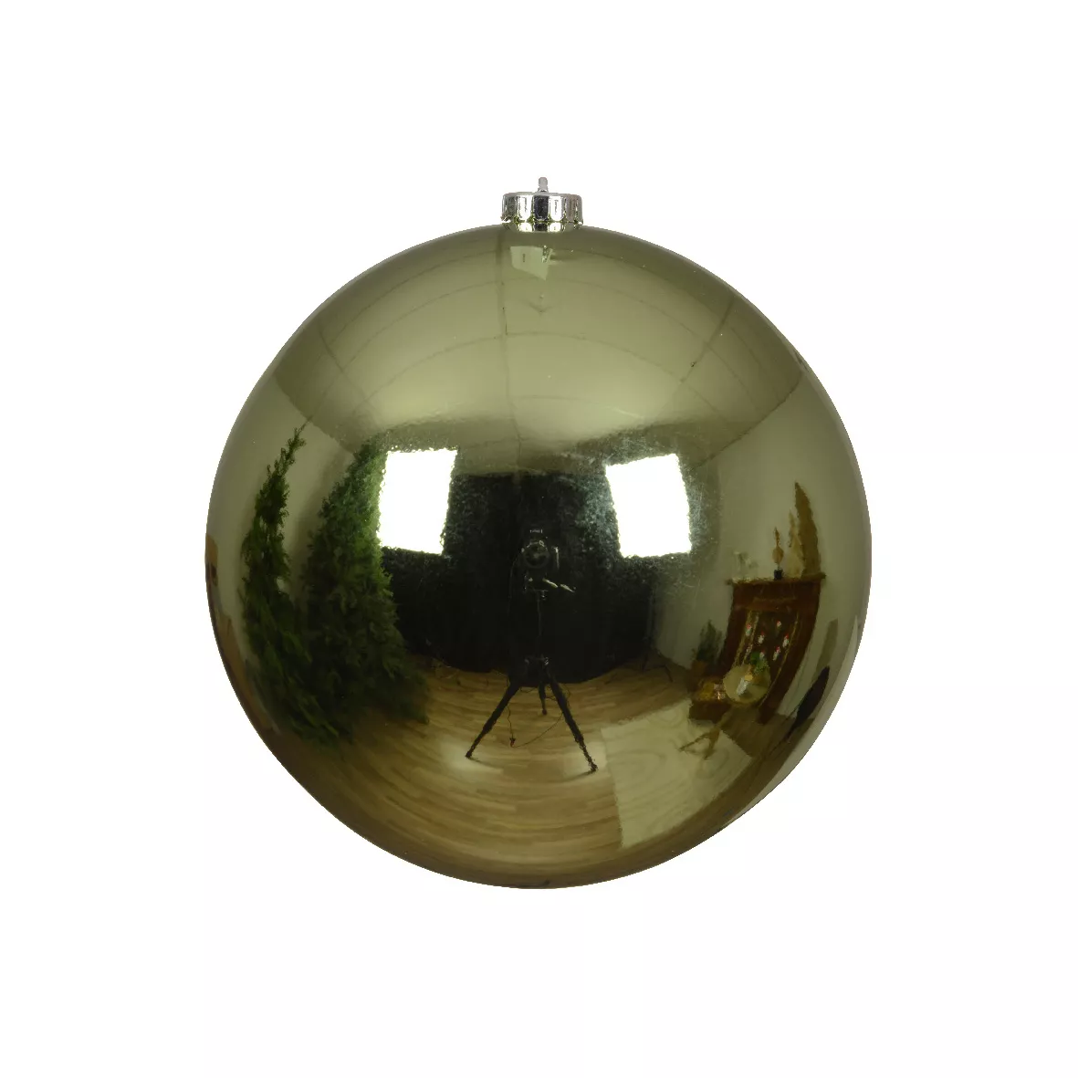 1 Boules incassable brillant ALPINE dia20.00cm the vert