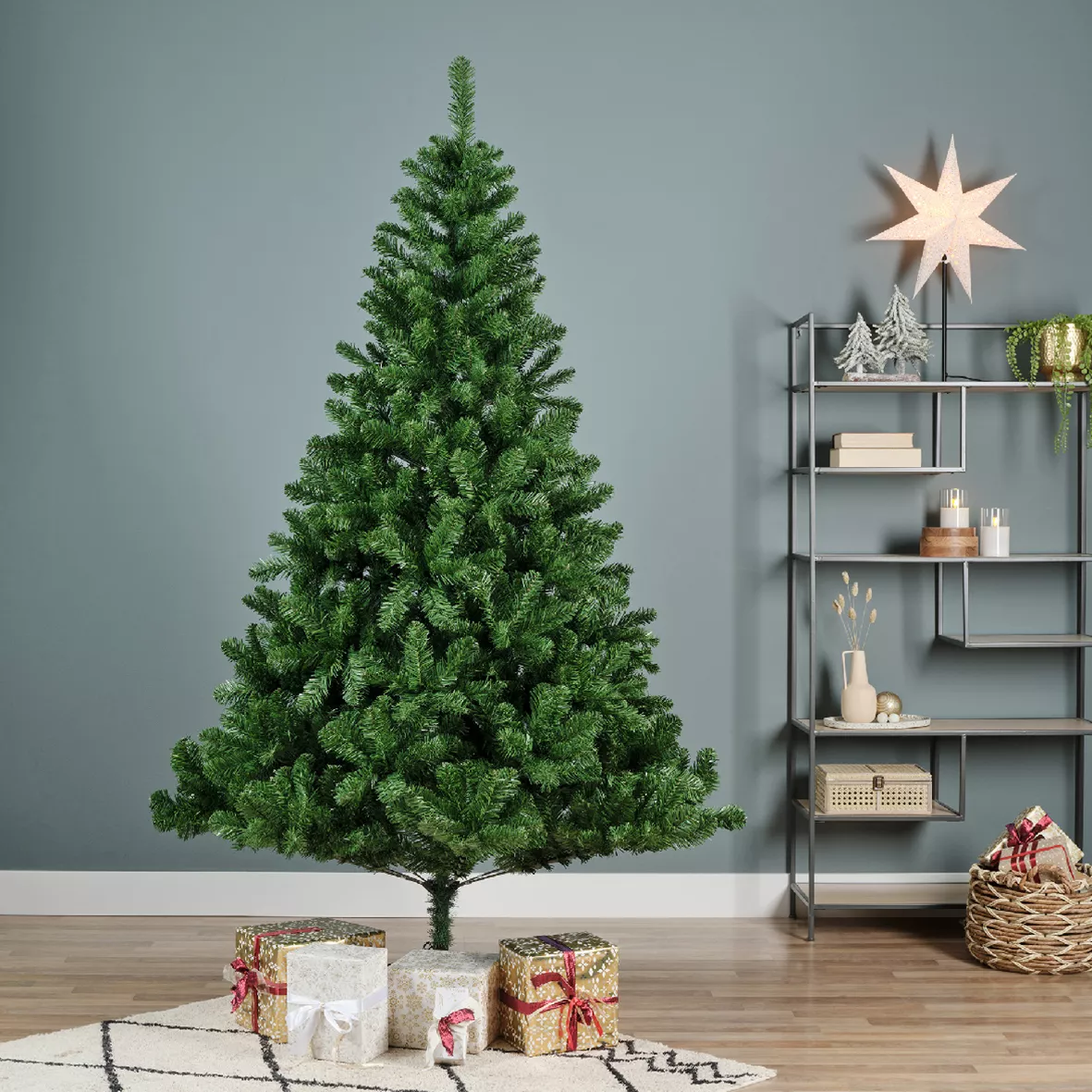 1 Eco sapin nf NOM A DONNER : ECO TREE dia117.00-H180.00cm vert