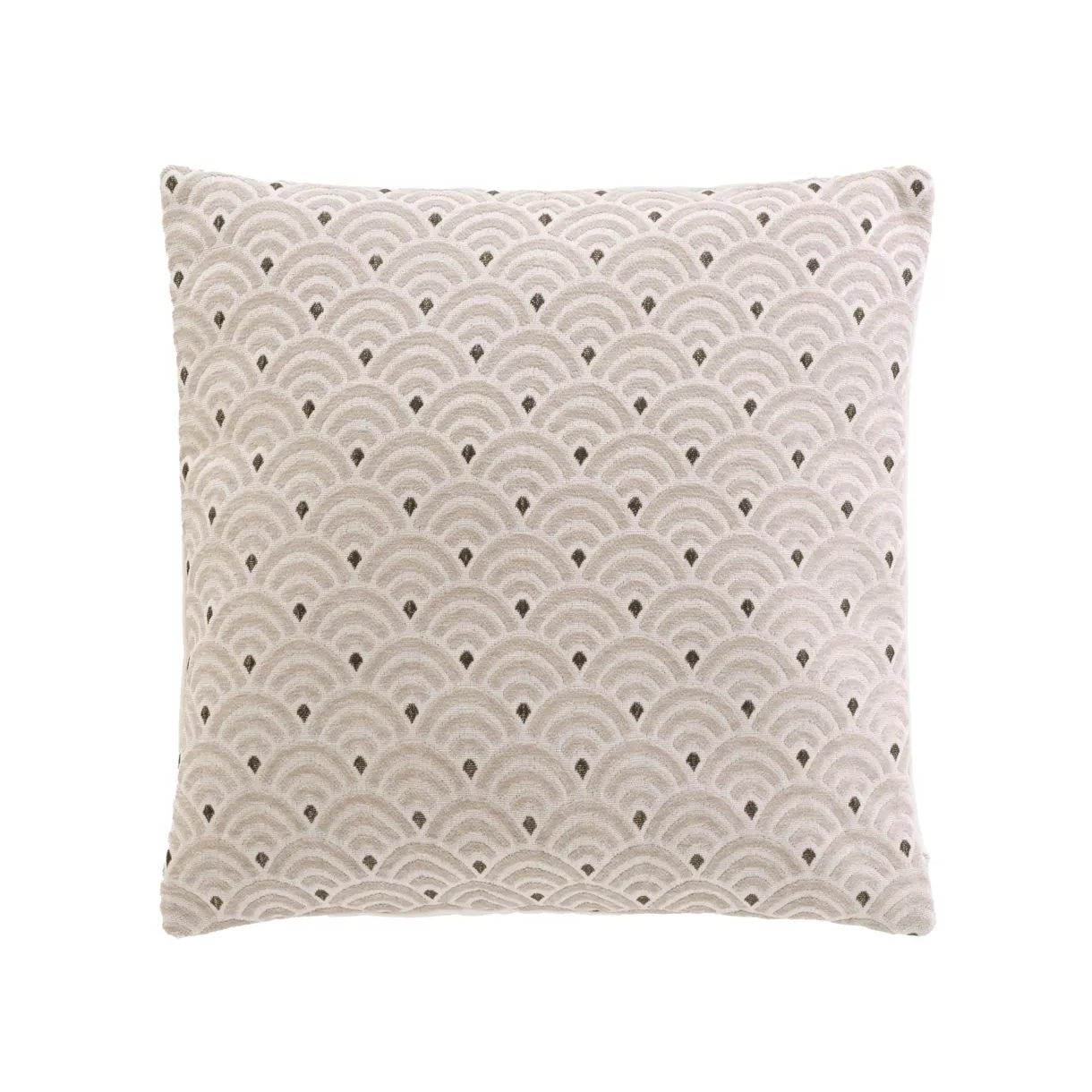 Coussin carré (45 x 45 cm) Minella Ecru