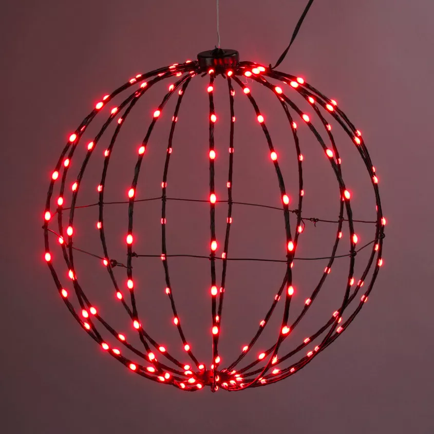 BOULE 40CM 168LED RGB