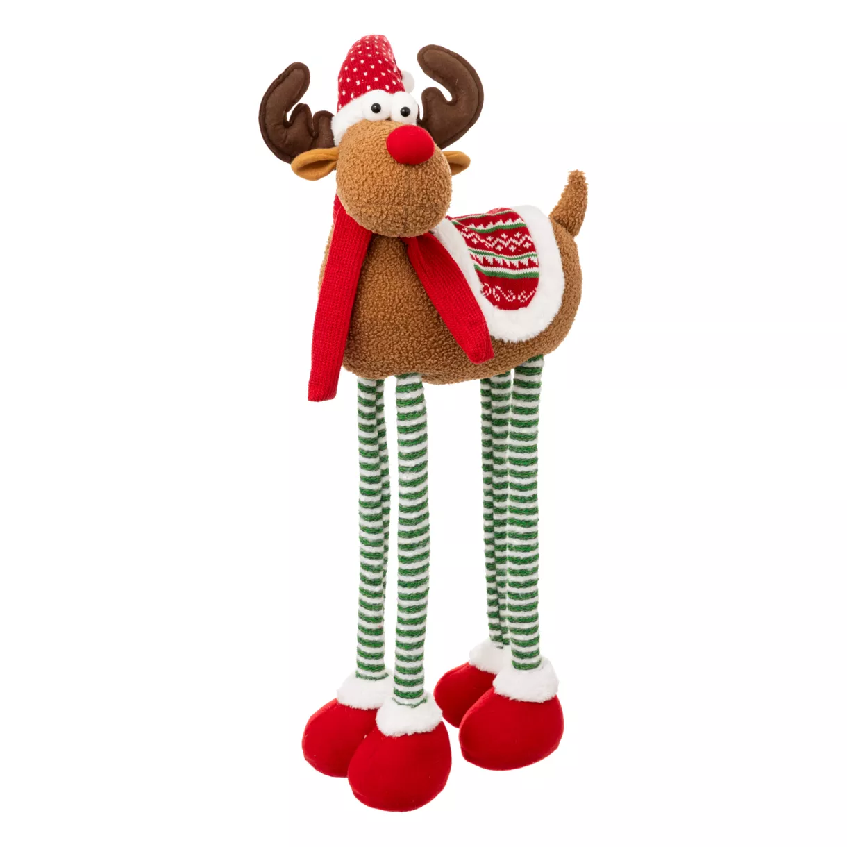Kerst rendier (H103 cm) Georges en telescopische benen