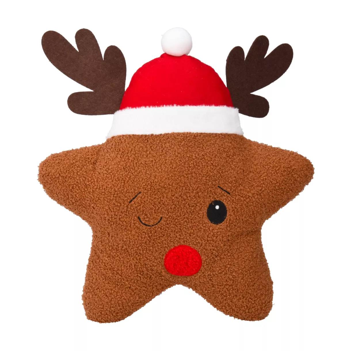 eminza Coussin de Noël (43 cm) Étoile de Noël