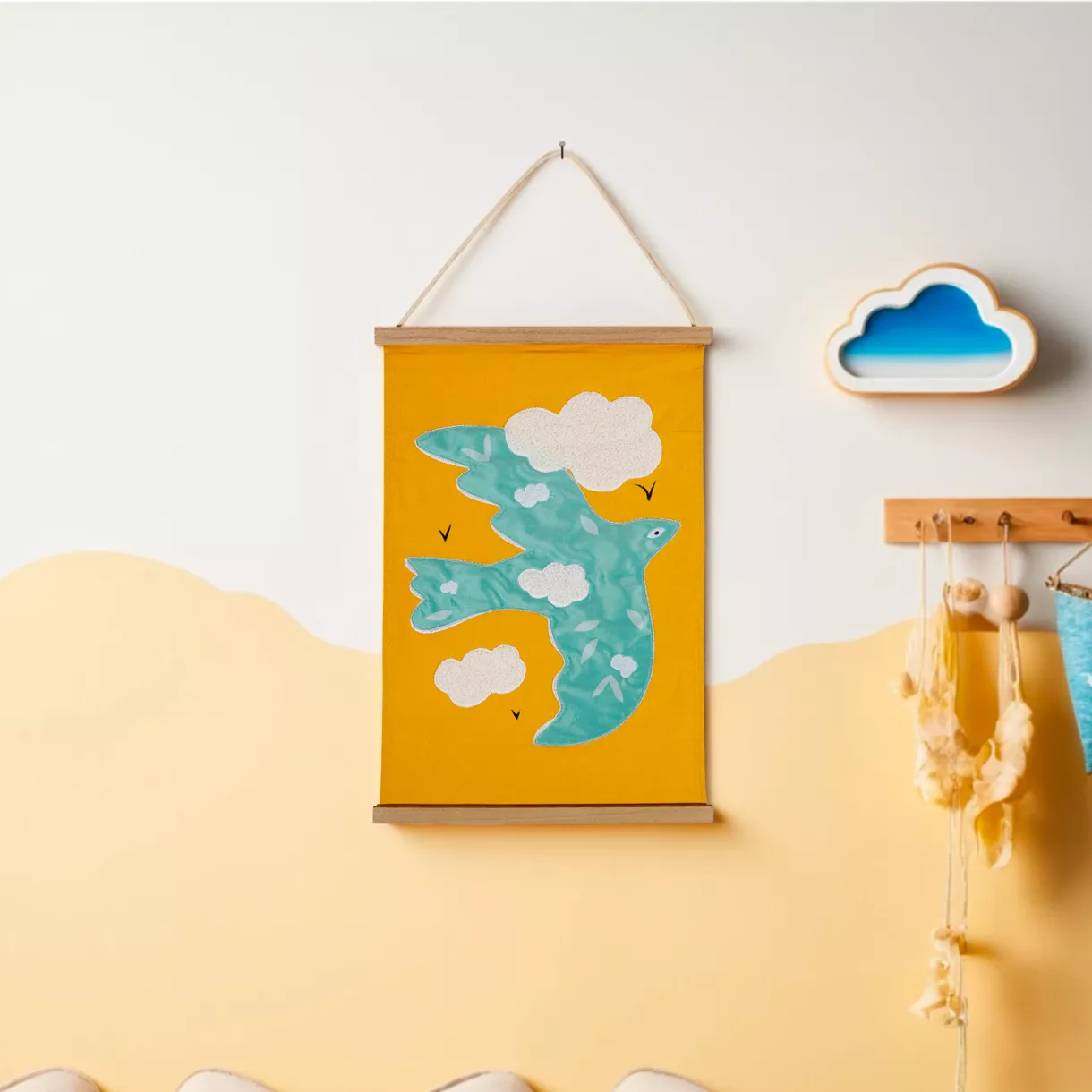 Kakemono infantil de Oiseau azul