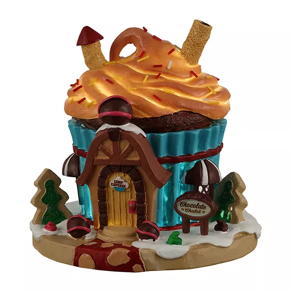 CHOCOLATE CHALET, ADAPTABLE (NON INCLUS)