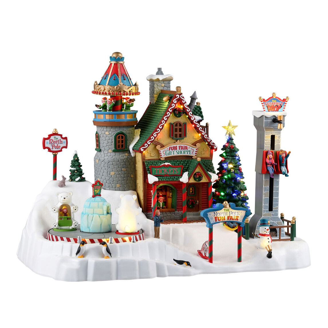 NORTH POLE FUN FAIR, ADAPTATEUR 74254 550Ma BLANC INCLUS