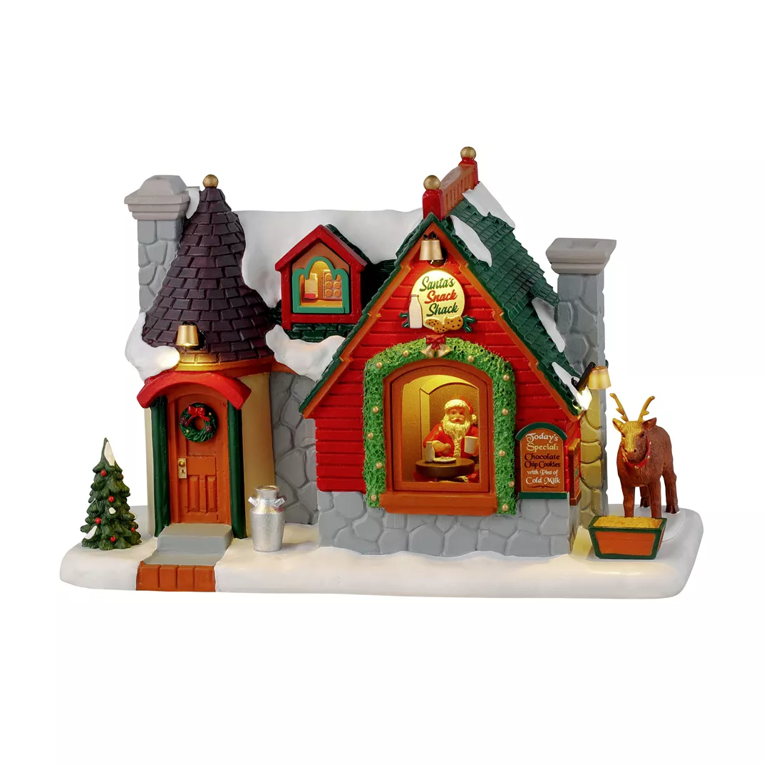 SANTA'S SNACK SHACK, ADAPTATEUR 74254 550M& BLANC INCLUS