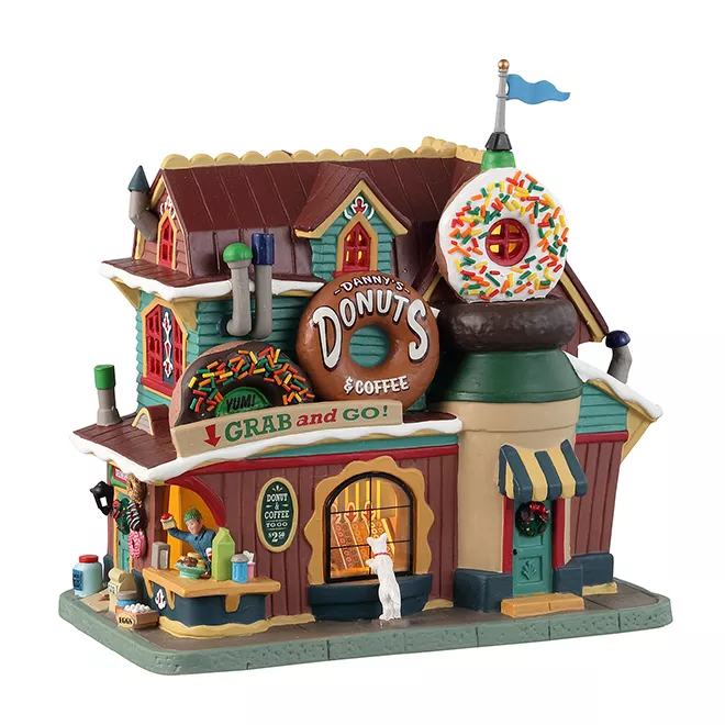 DANNY'S DONUTS & COFFEE INCL ADAPTATEUR 44338, 100 mA (BLANC)