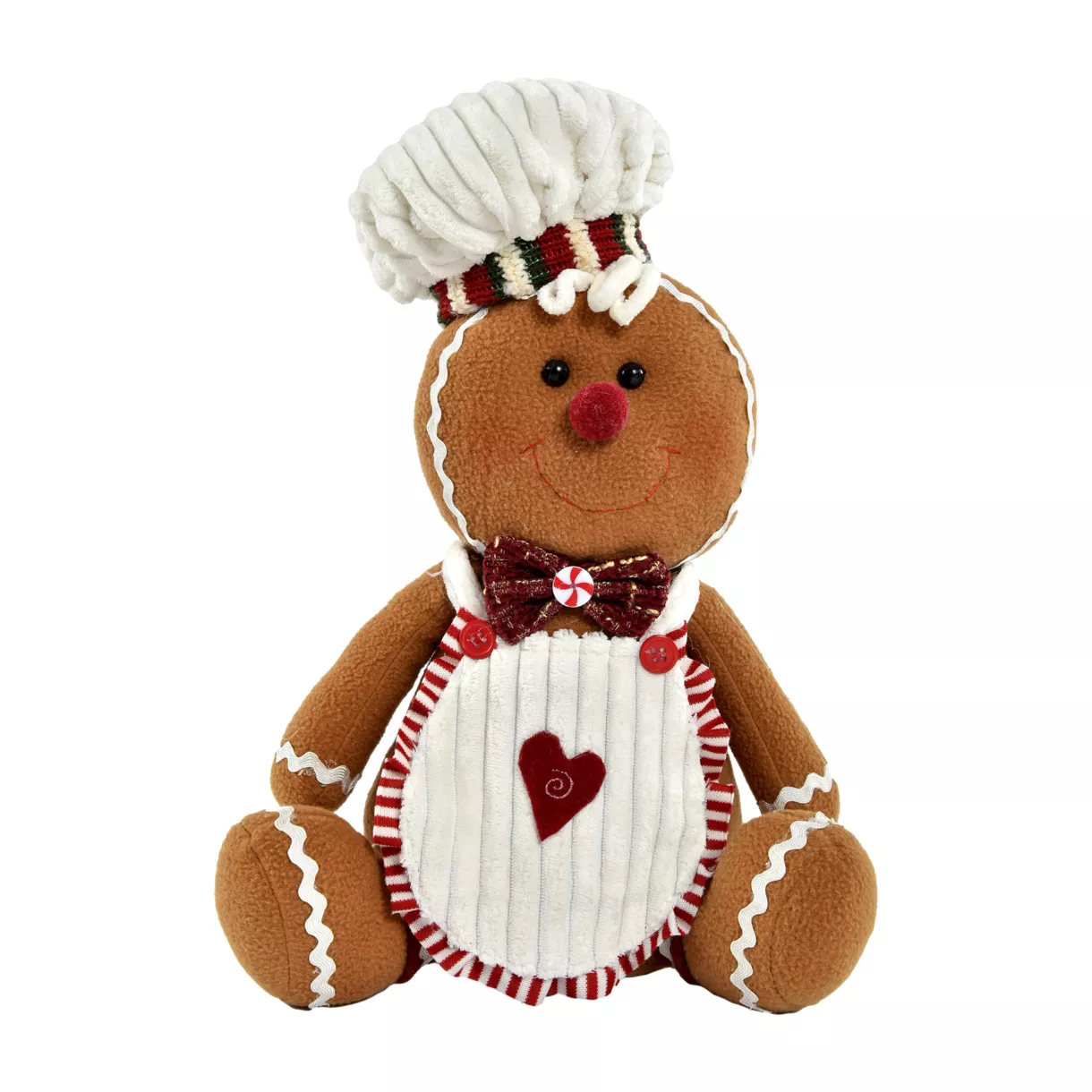 Gemberkoekmannetje (H20 cm) Manala Zittende Kok