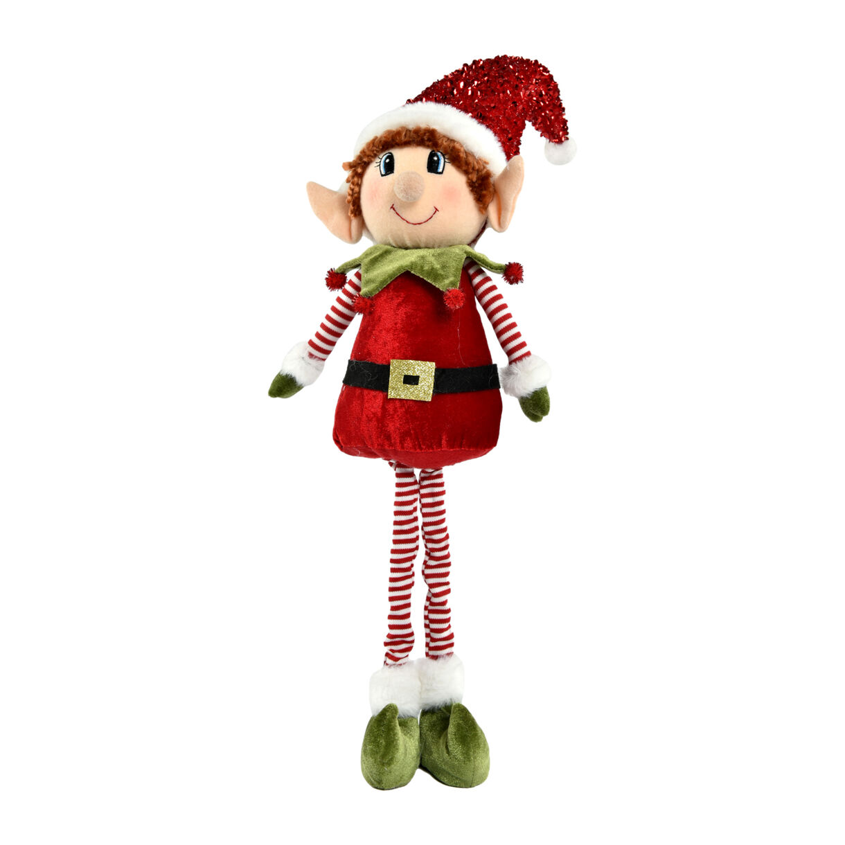 Lutin farceur costume pre noel jambes hautes