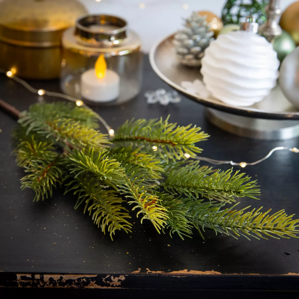 Branche de sapin (35 cm) Santa Vert 