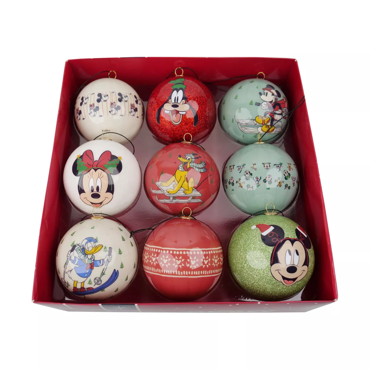 COFFRET 9 BOULES MICKEY 