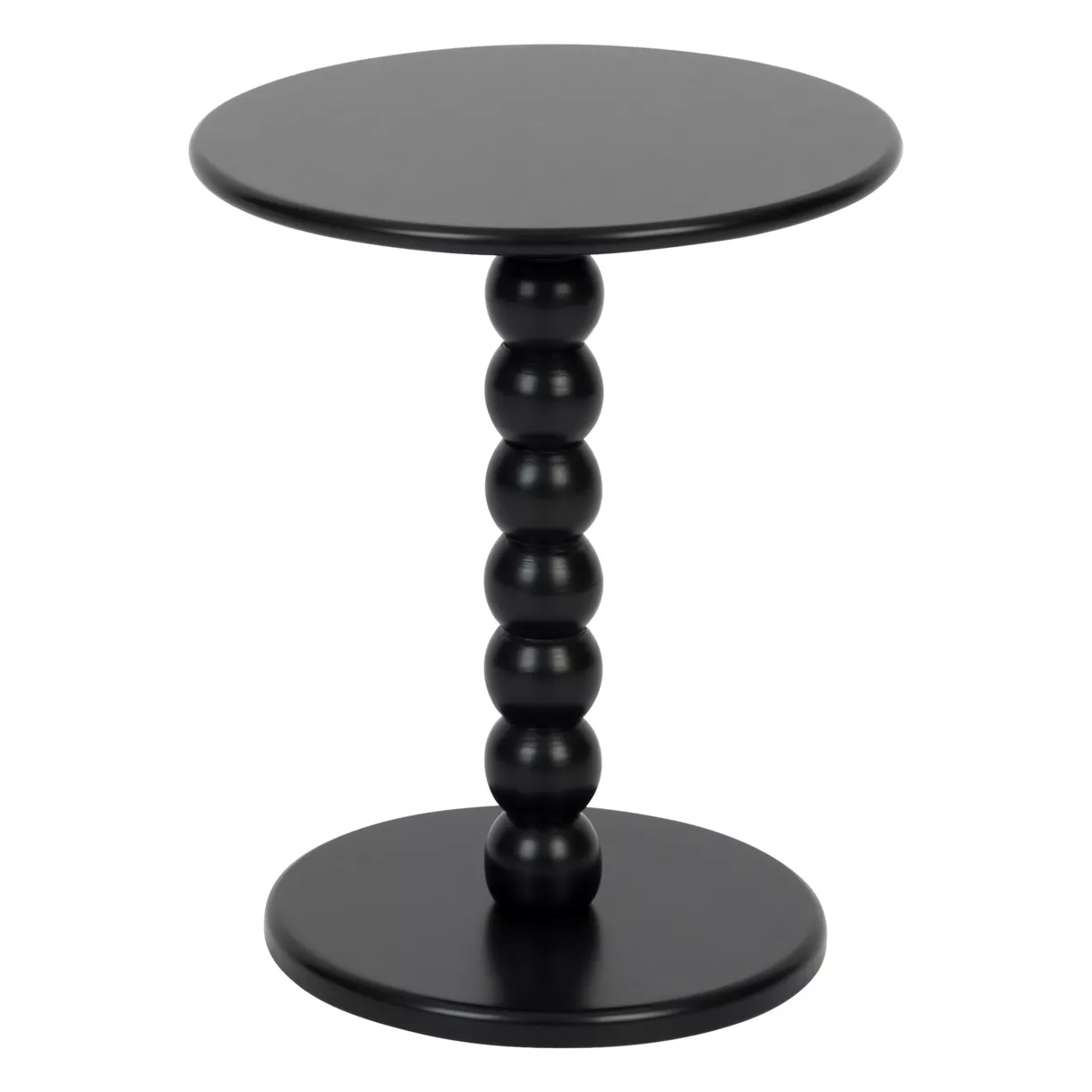 Houten koffietafel (H46,5 cm) Chamlo Zwart