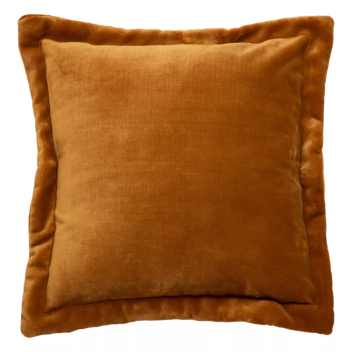 Vierkant flanellen kussen (53 x 53 cm) Cuddly Camel