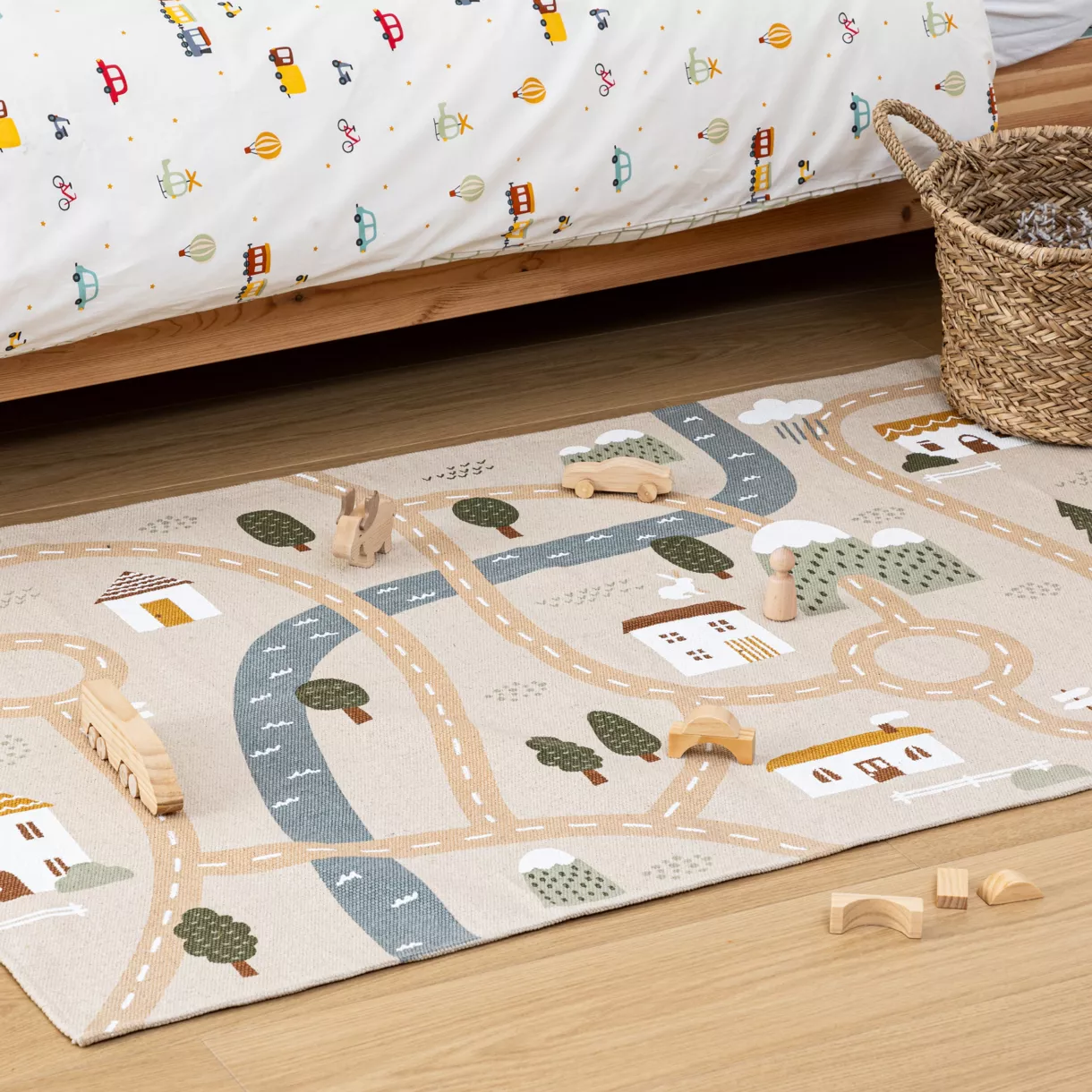 TAPIS RECT COT ROUTE 100X150