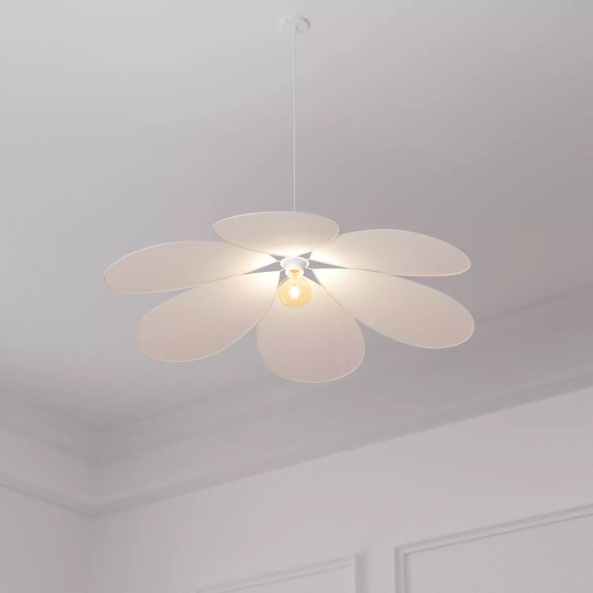 SUSP PETALE LIN NAYA BEIGE D72