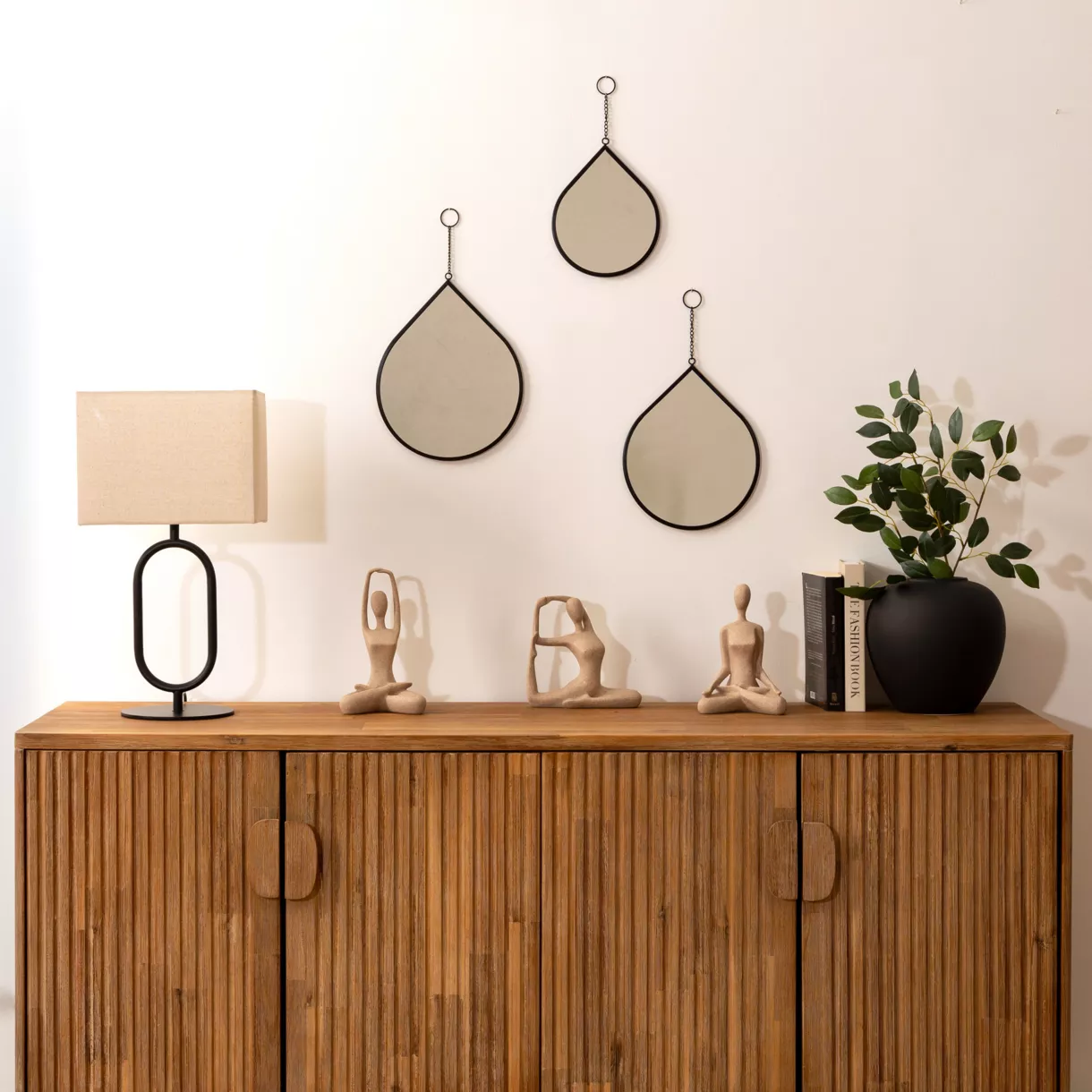 MIROIR MET GOUTTE LENY NR X3
