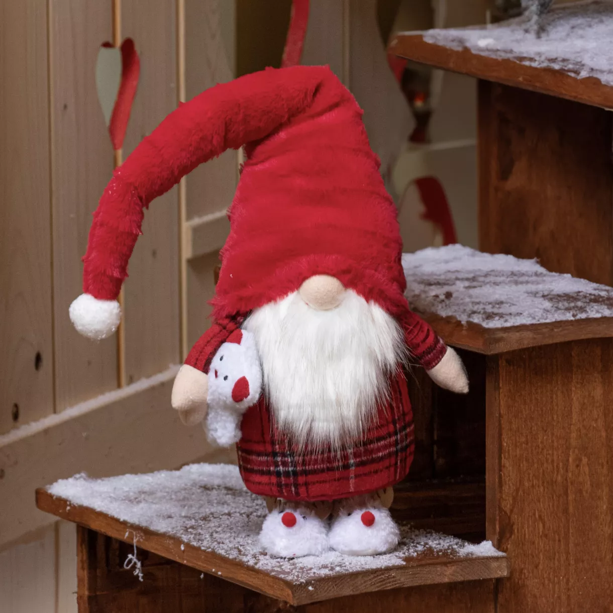 Lutin de Noël (H65 cm) Tilki Dormeur en pyjama