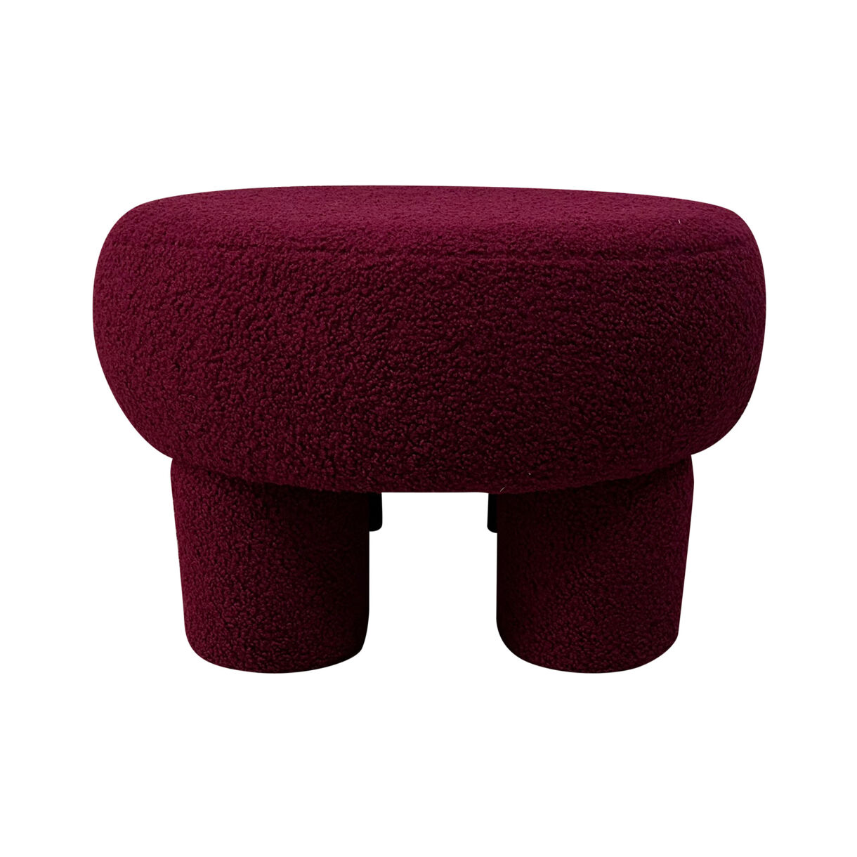 Pouf Jade D51 cm cerise