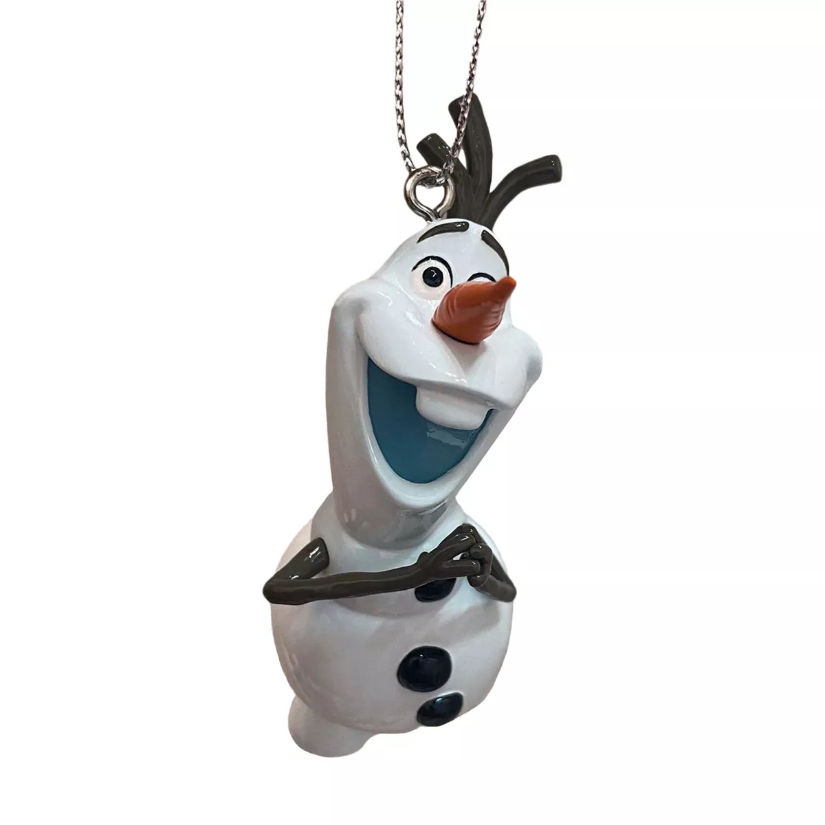 eminza Suspension de Noël Disney (H7 cm) Olaf rigolo Blanc