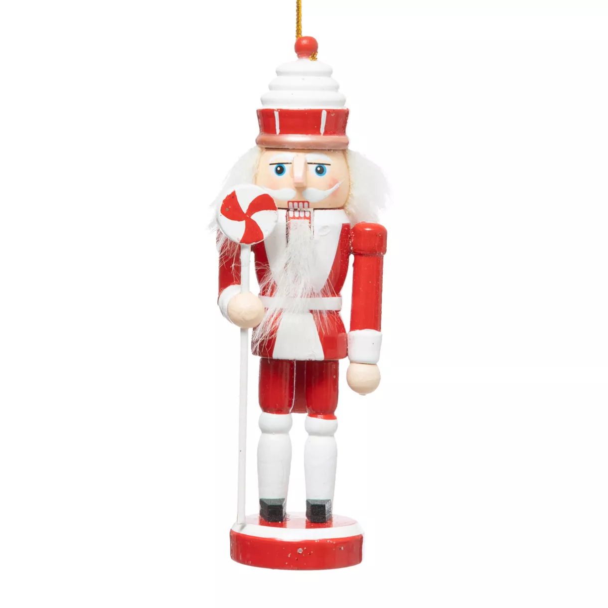 SUSPENSION DE NOEL CASSE NOISETTE BONBON 13CM
