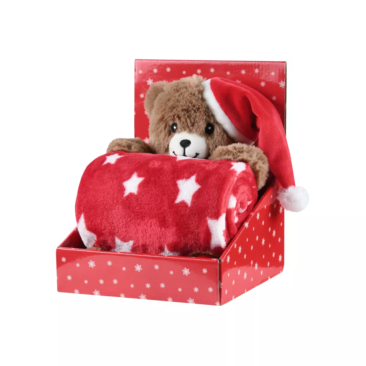 LUCIEN PLAID 100X75 CM ROUGE