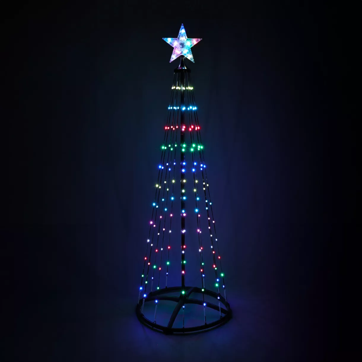 ARBRE 300CM 550LED RGB NOIR