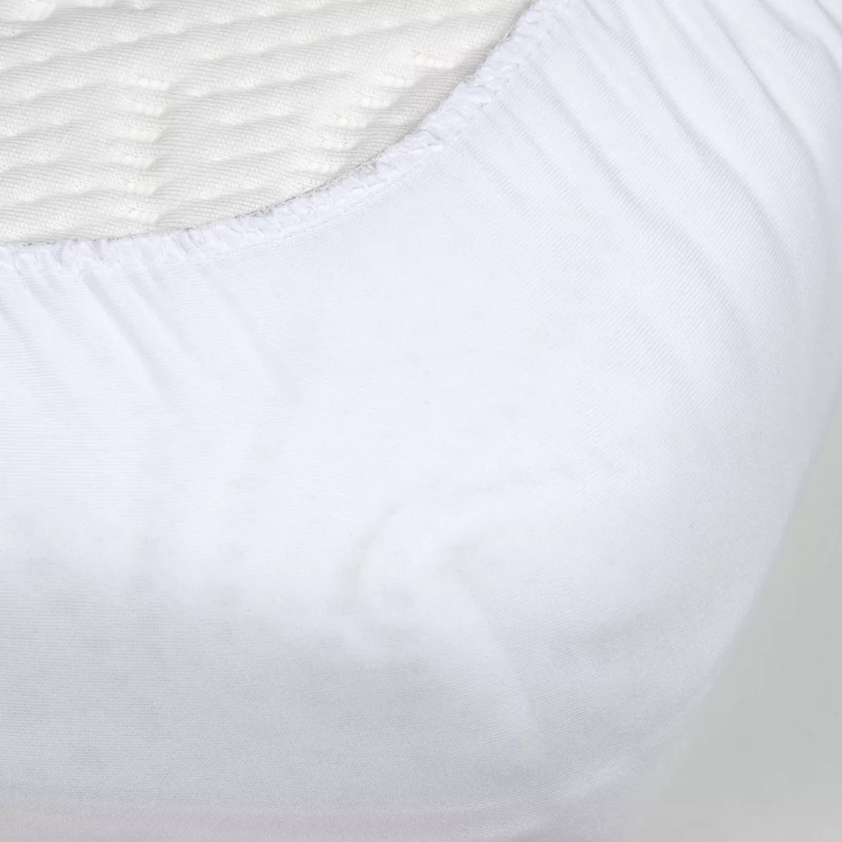 Protège-matelas alèse molleton imperméable (90 x 190 cm) Serena Blanc