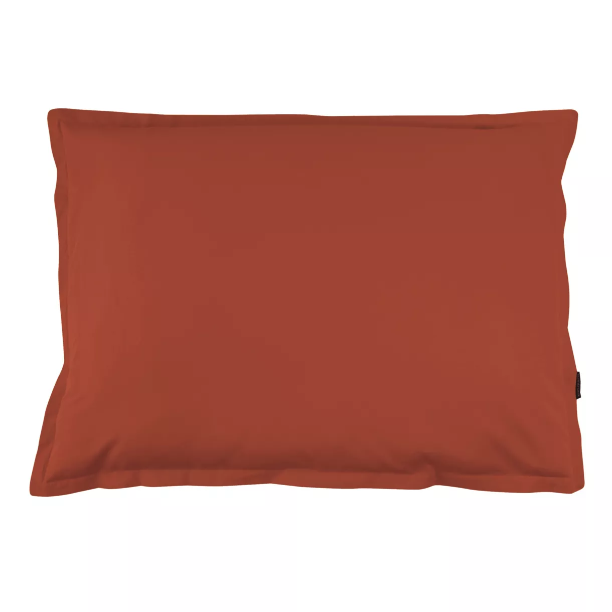 Taie d'oreiller rectangulaire percale de coton (50 x 70 cm) Cali Terracotta
