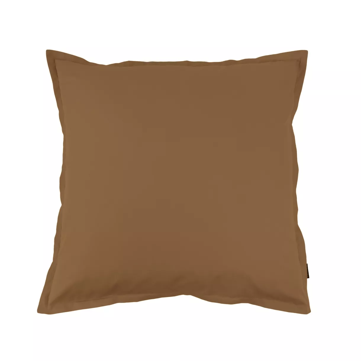Taie d'oreiller carrée percale de coton (65 x 65 cm) Cali Cappuccino
