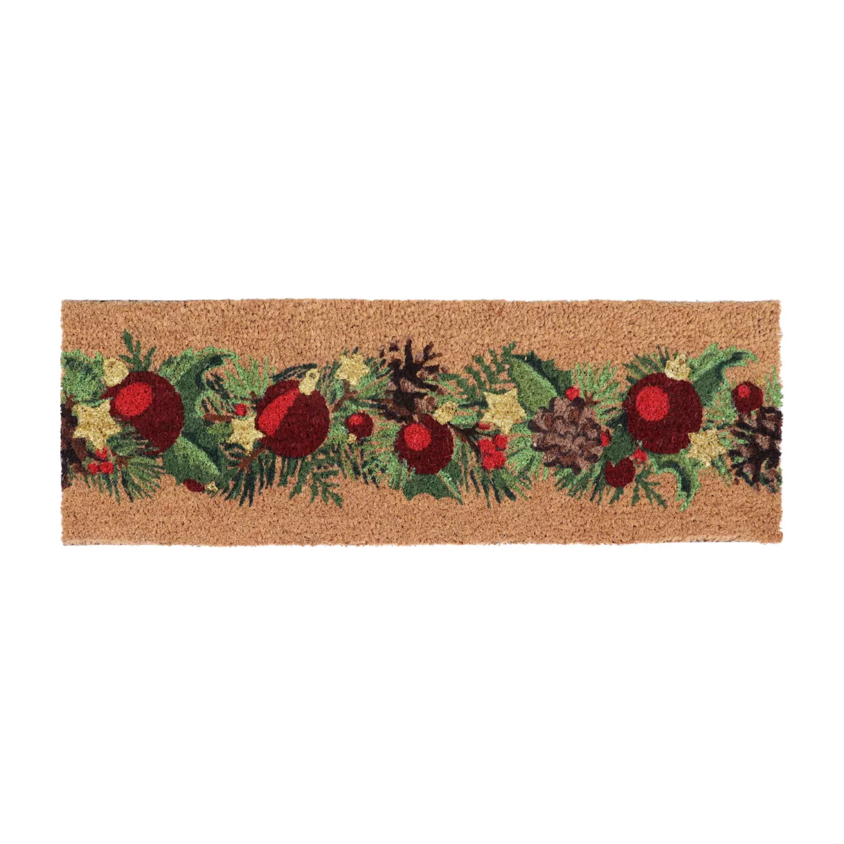 Tapete de Navidad coco (25 x 75 cm) Guirnaldas de Navidad Multicolor