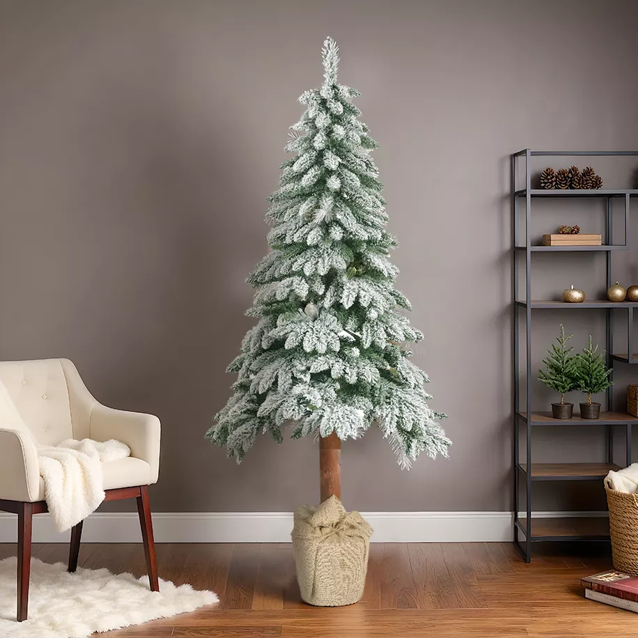 Árbol artificial de Navidad H270 cm Tora Verde nevado