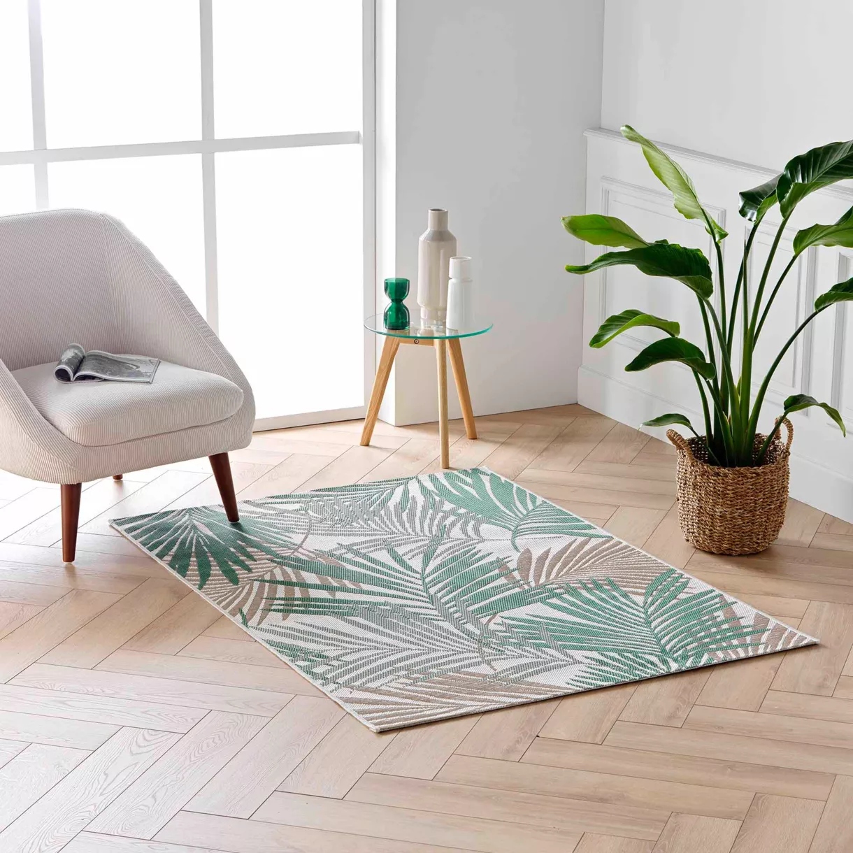 Tapis Rectangle (120 x 170 cm) Joao, TissŽ Plat