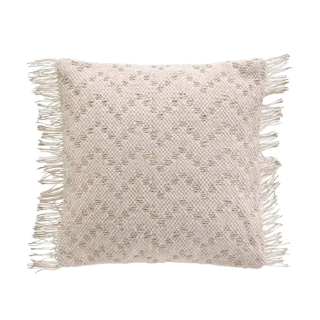 Housse de Coussin (40 x 40 cm) Ikat, Coton & Polyester