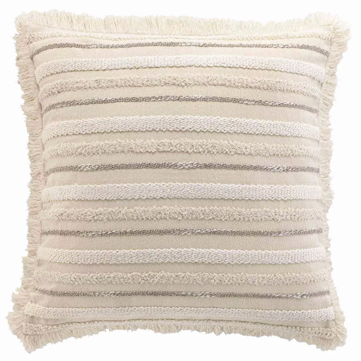 Coussin DŽhoussable (60 x 60 cm) Atlas Naturel, Coton TissŽ