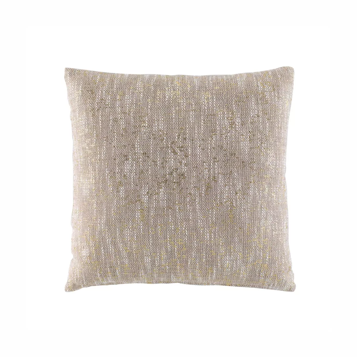 Coussin DŽhoussable (40 x 40 cm) New Sultan Or, Polycoton ImprimŽ MŽtallisŽ