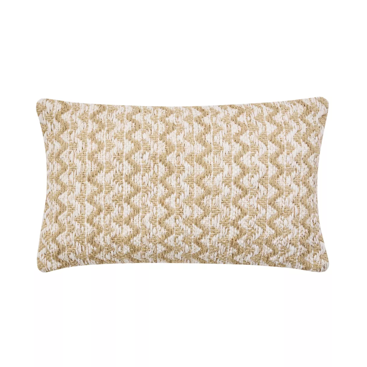 Coussin DŽhoussable (30 x 50 cm) Loumeo Naturel, Coton / Polyester Fantaisie et Fils MŽtallisŽs