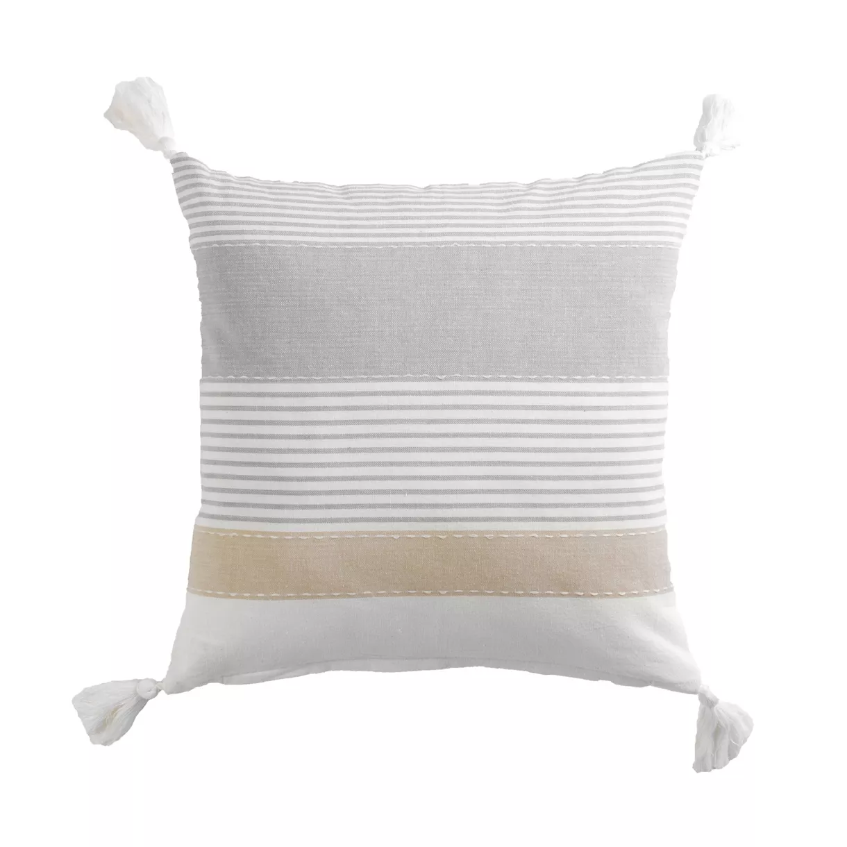 Coussin DŽhoussable (40 x 40 cm) Iliade, Coton ImprimŽ