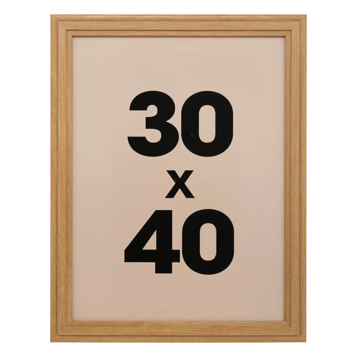 CADRE PHOTO MDF ALIX 30X40 DIS L. 35 x P. 1,5 x H. 45 cm