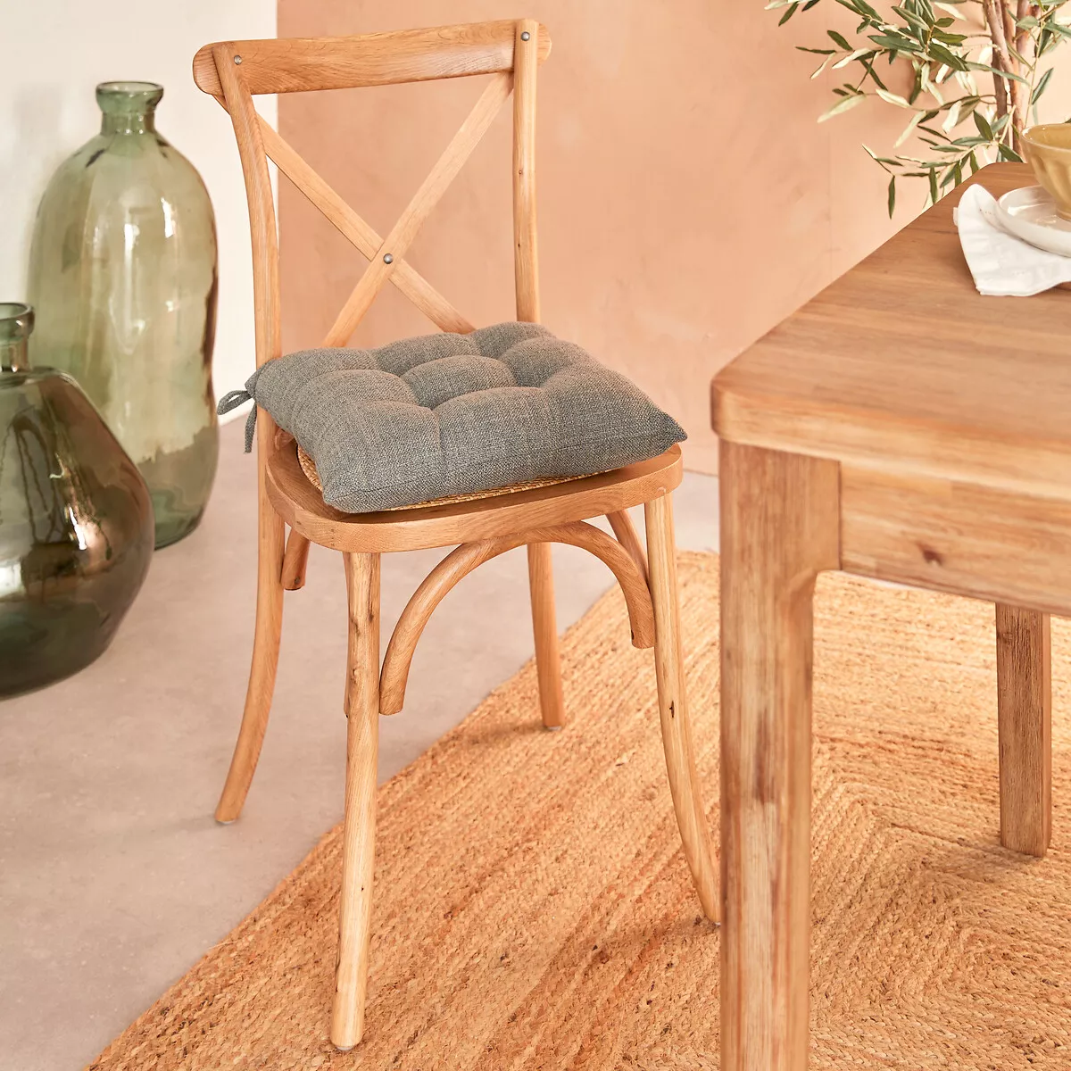 GALETTE CHAISE CLEM TILL 38X38 L. 38 x P. 38 x H. 5 cm