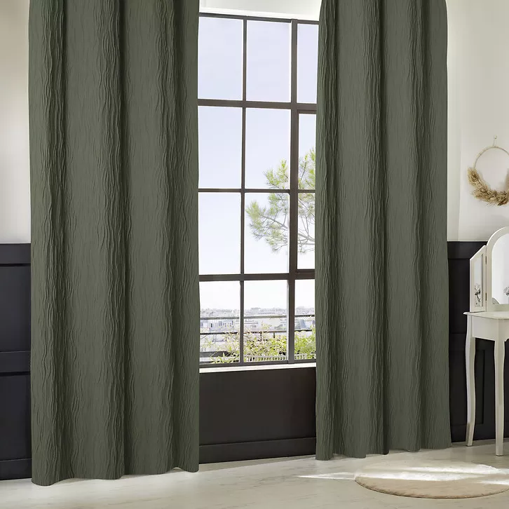 RIDEAU PLISSE MAELY KA 135X260 L. 135 x P. 0,2 x H. 260 cm