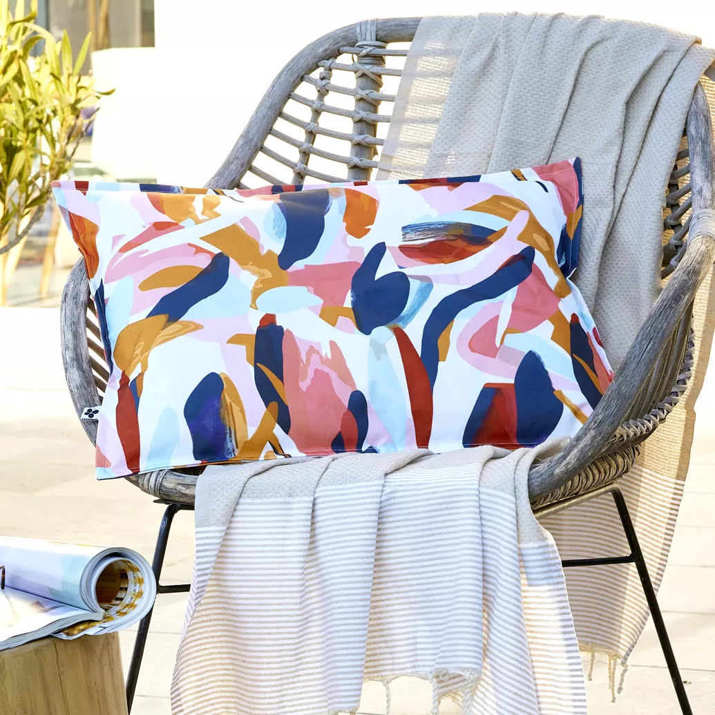 Housse de coussin 40 x 60 cm Polyester imprimŽ + enduction JULIANNE