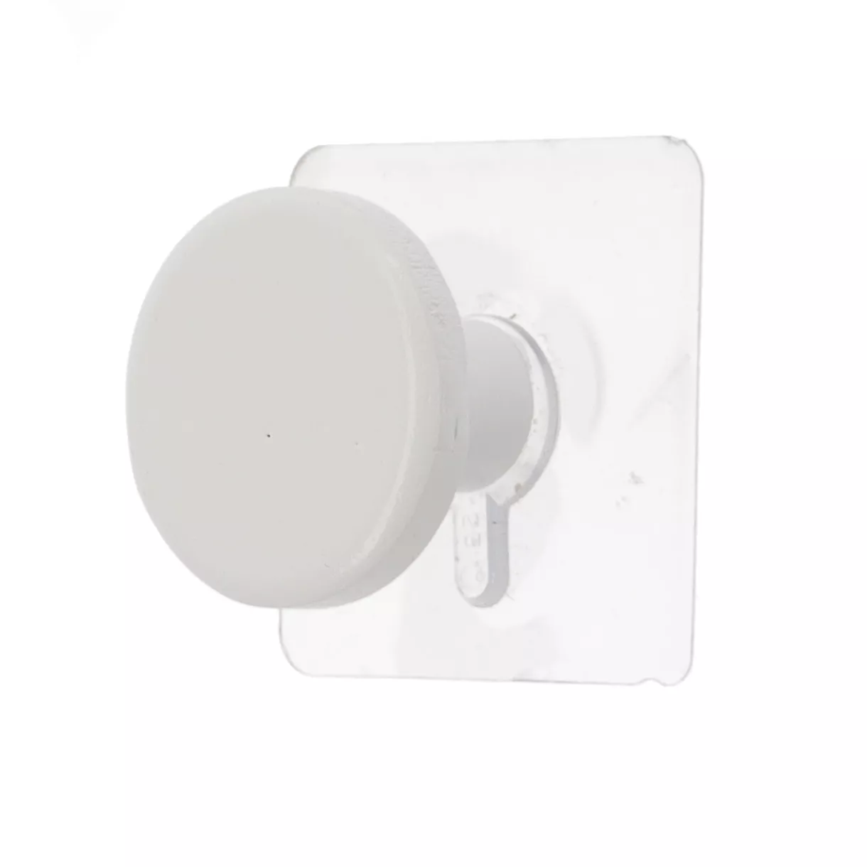PATERE BAMBOU D4,5CM PEINT SUR STICKER - BLANC
