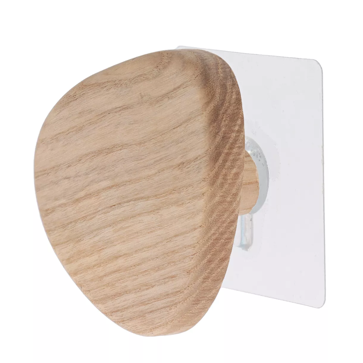 PATERE BOIS FORME GALET GRAND MODELE - NATUREL