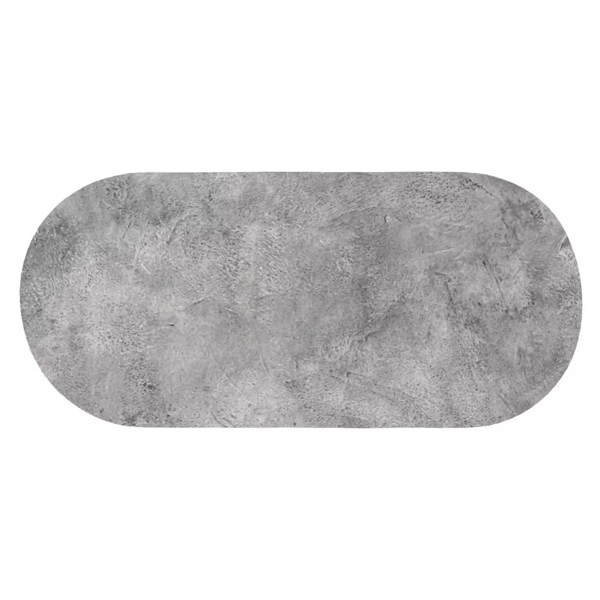 TAPIS OVALE ABSORBANT SOUPLE 45X100CM - NATURE BRUTE