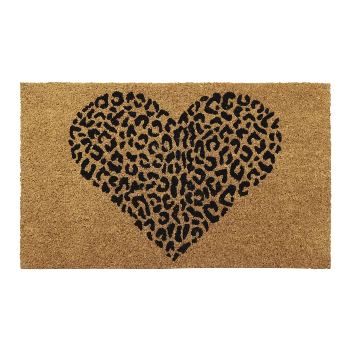 TAPIS IMP 45X75CM COCO/PVC - LEOPARD